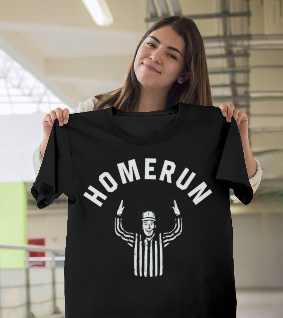 Homerun Touchdown Referee Gesture T-Shirt
