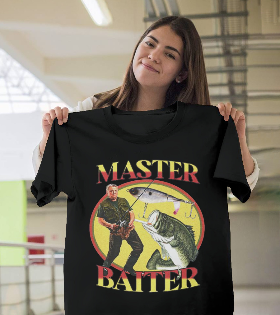 Master Baiter Fishing Humor Big Catch Lure T-Shirt