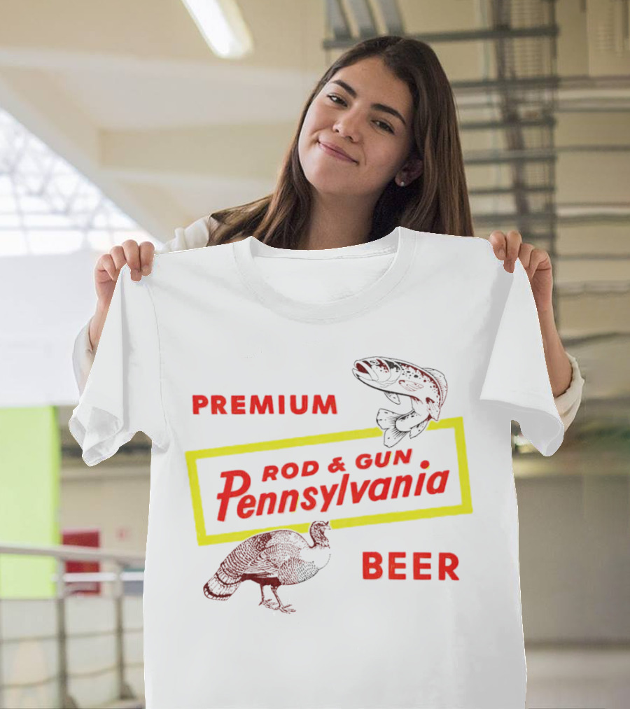 Premium Rod and Gun Pennsylvania Beer T-Shirt