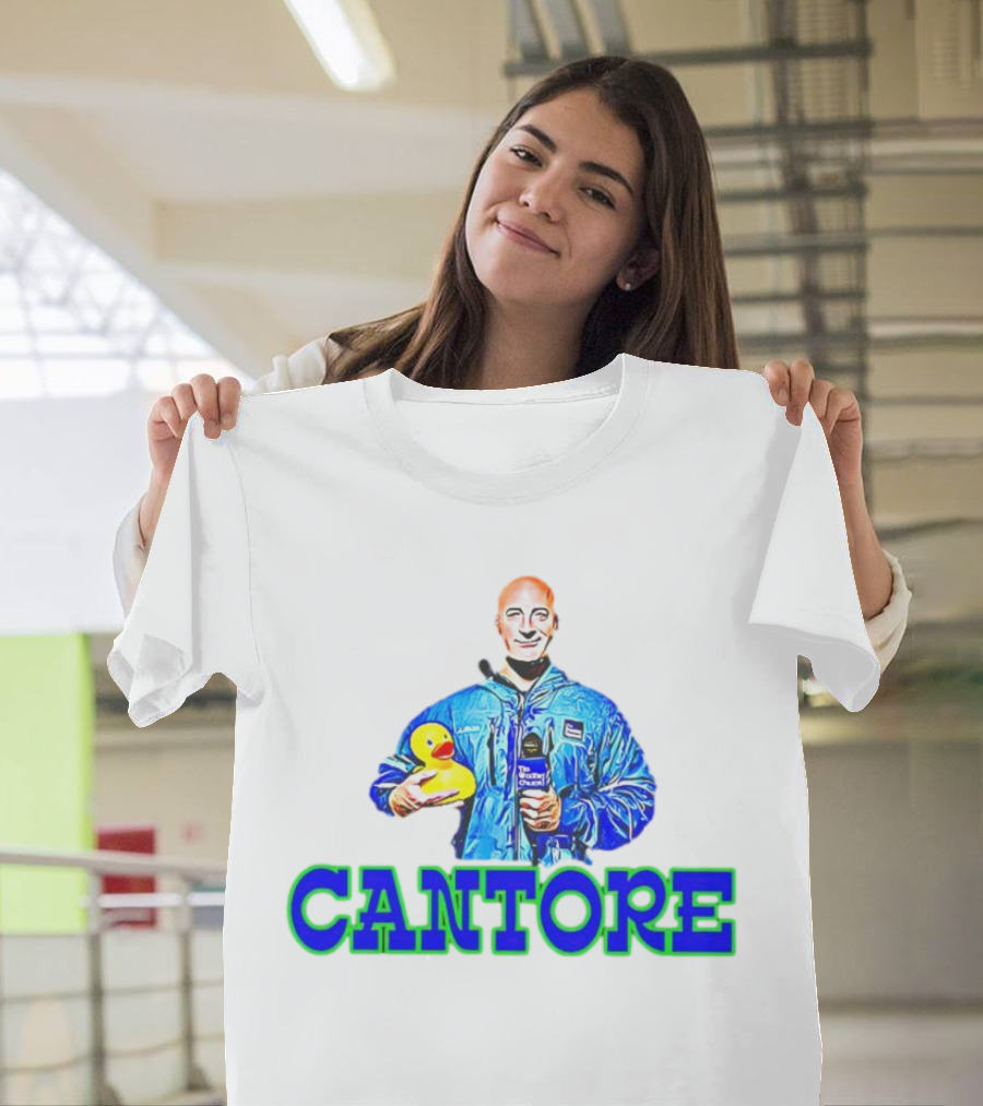 CANTORE The Weather Channel Rubber Duck Storm Tracker T-Shirt