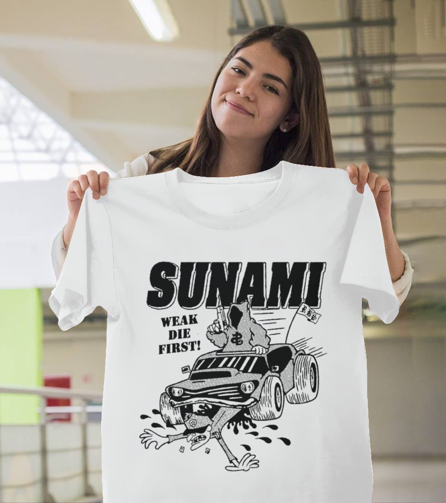 SUNAMI Weak Die First Monster Truck T-Shirt