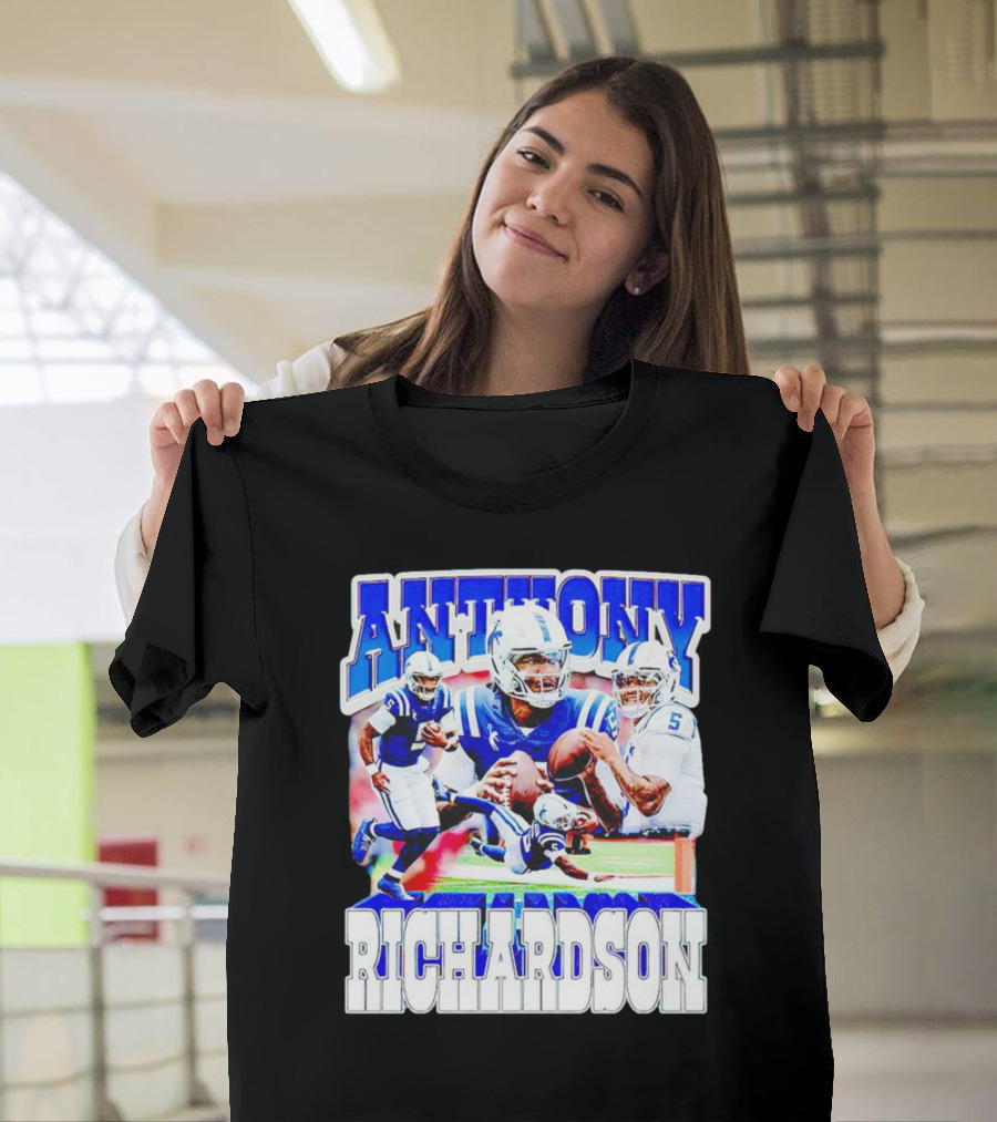 Anthony Richardson Indianapolis Colts NFL Vintage Football T-Shirt