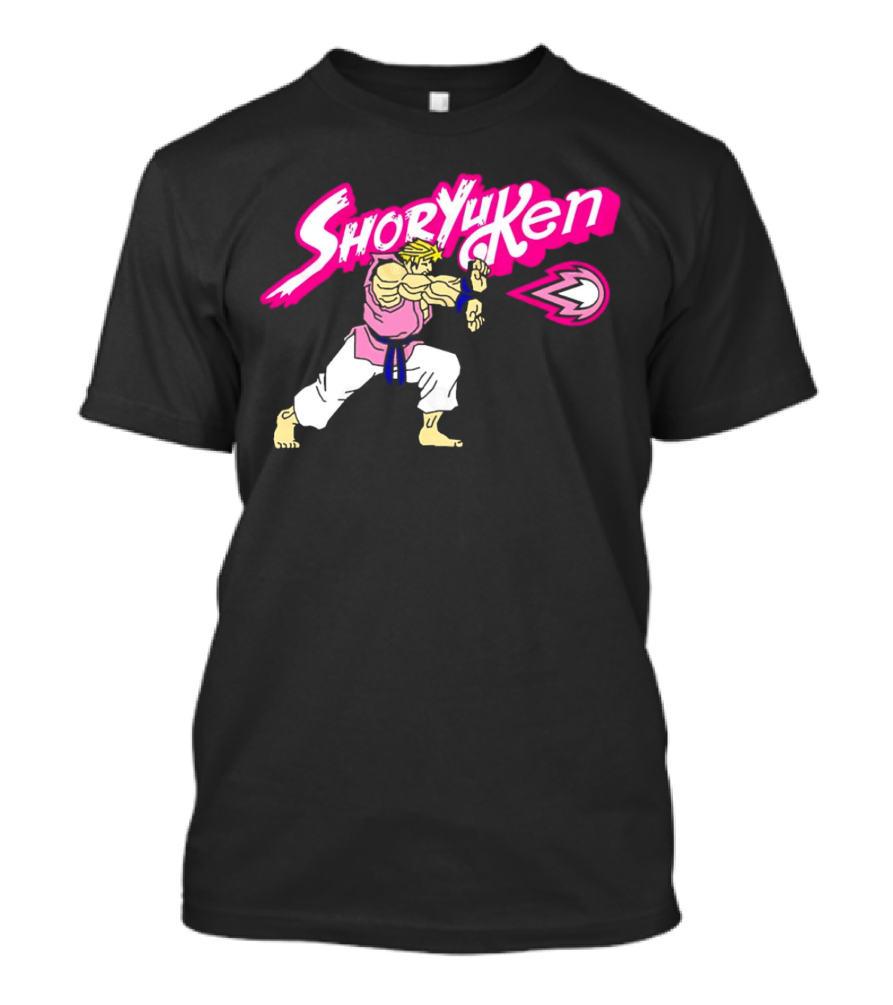 Shoryuken Ken Masters Ken Carson Retro Fighter Action T-Shirt