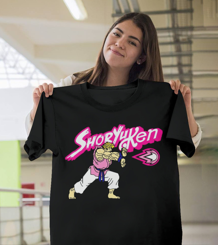 Shoryuken Ken Masters Ken Carson Retro Fighter Action T-Shirt