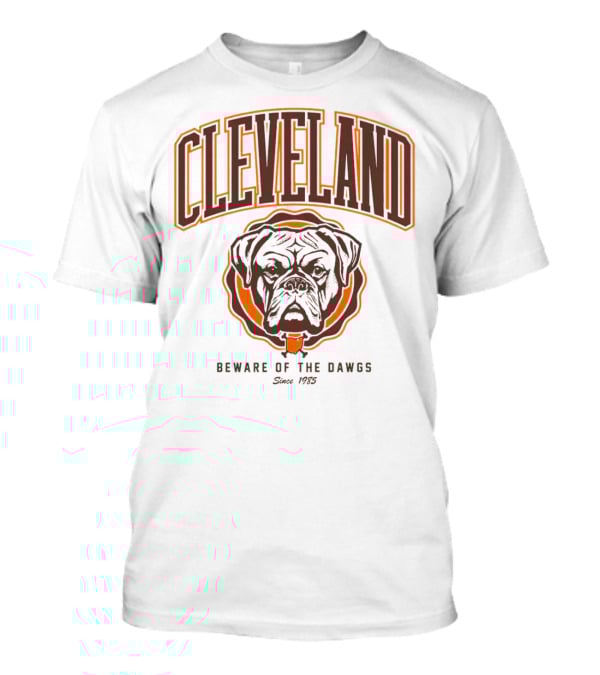 Cleveland Beware Of The Dawgs Since 1985 T-Shirt