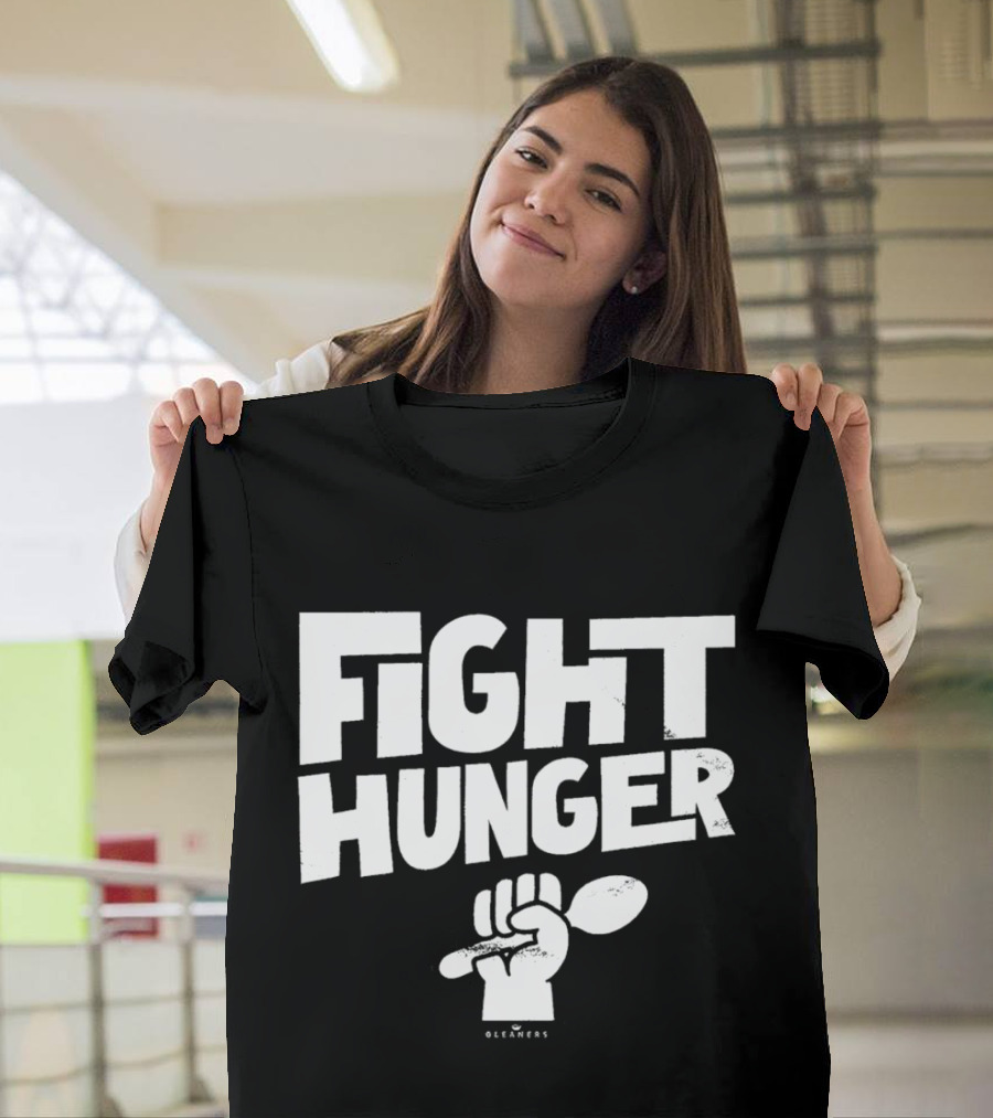 Gleaners Fight Hunger Fist with Spoon T-Shirt
