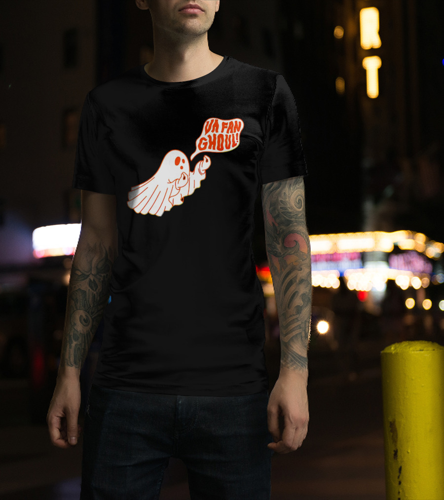 Va Fan Ghoul Halloween Ghost T-Shirt