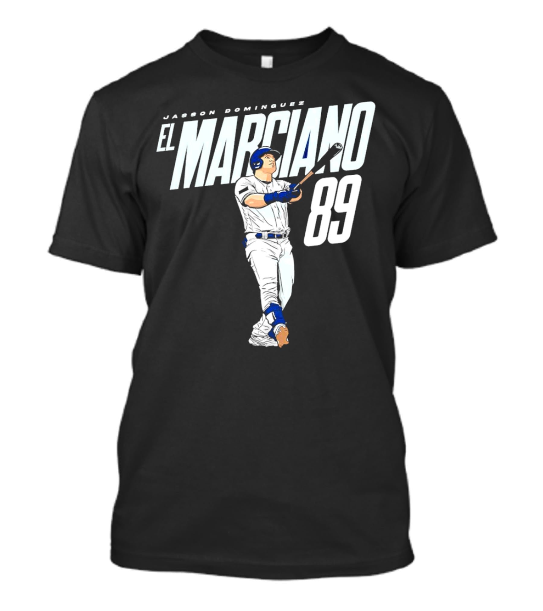 Jasson Domínguez El Marciano 89 New York Yankees Baseball Player T-Shirt