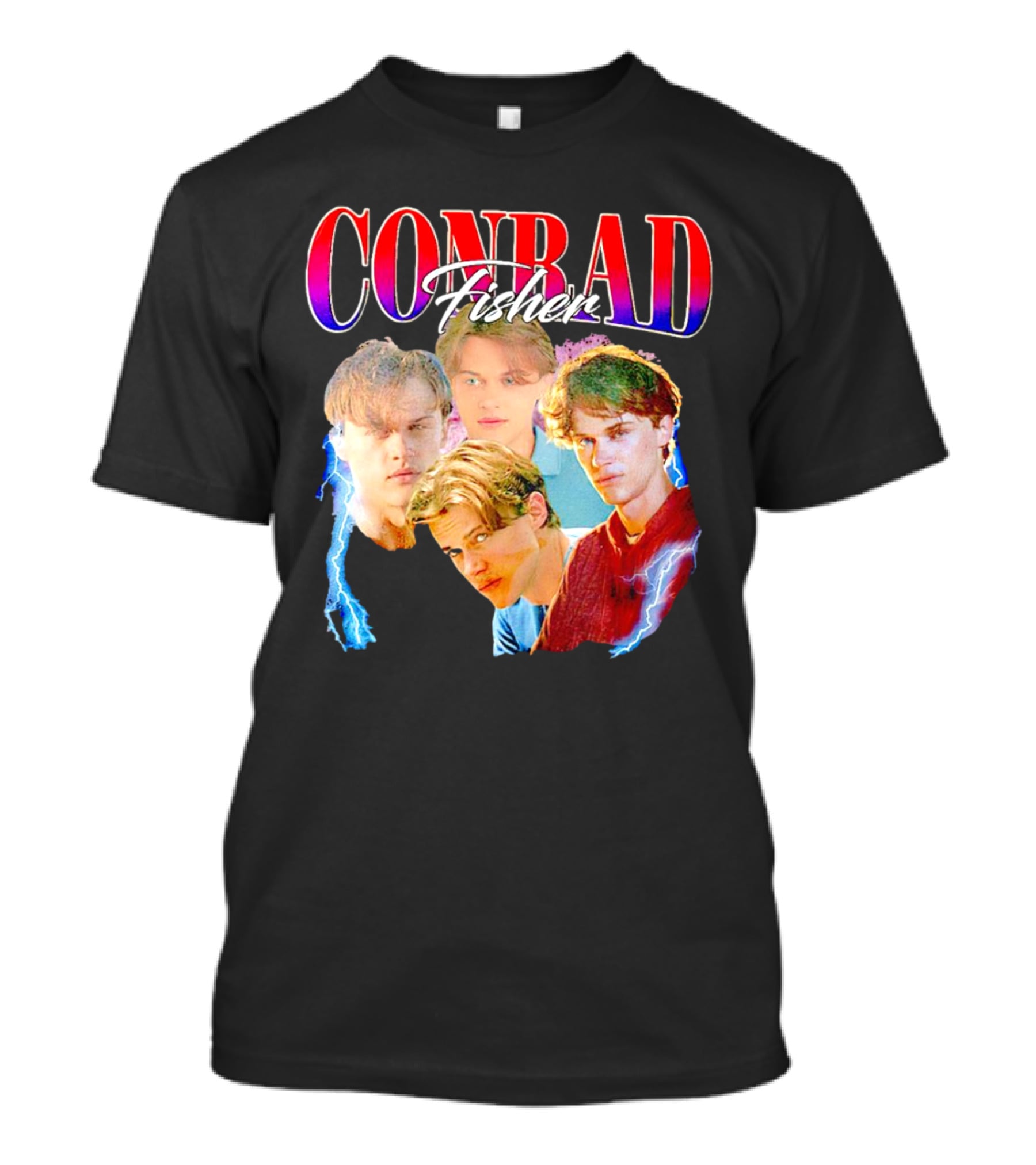 Conrad Fisher Vintage Lightning Portraits T-Shirt