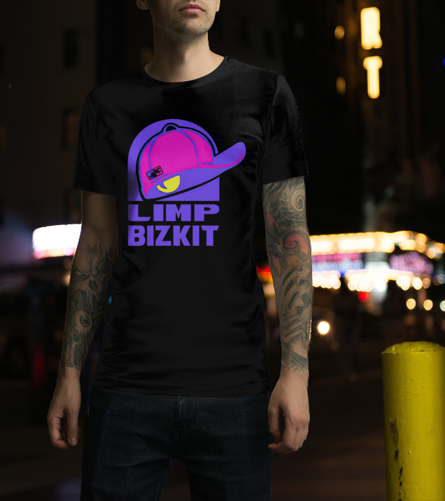 Limp Bizkit Taco Bell Logo Hat T-Shirt