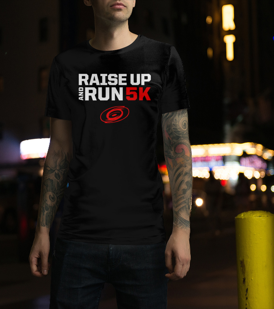 Raise Up And Run 5K Hurricanes Event With Iconic Spiral T-Shirt