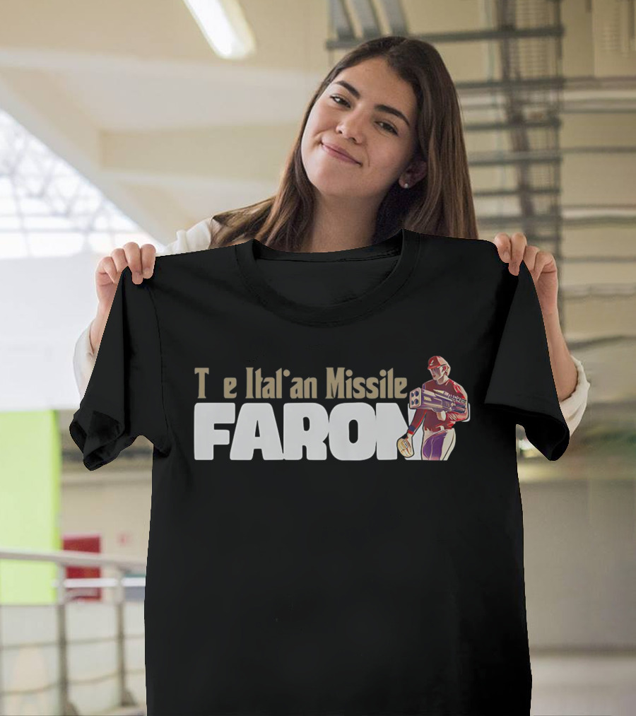Greg Farone T E Ital'an Missile Faron T-Shirt