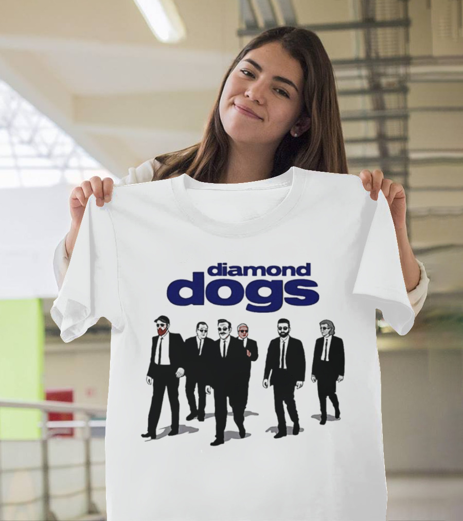 Ted Lasso Diamond Dogs Reservoir Dogs T-Shirt