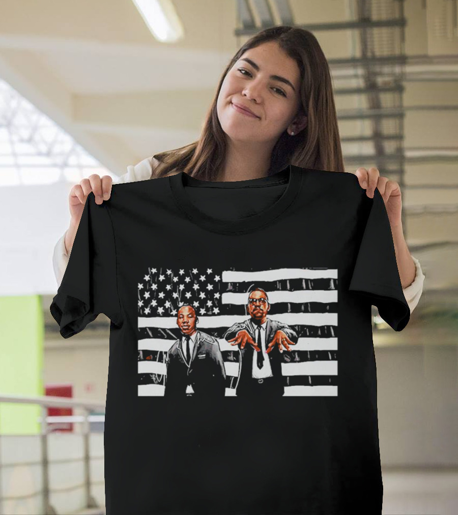 Martin And Malcolm Outcast Stankonia Black and White Stripes T-Shirt