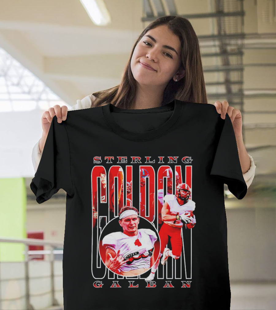 Sterling Galban Jacksonville State Gamecocks Football Star Receiver T-Shirt