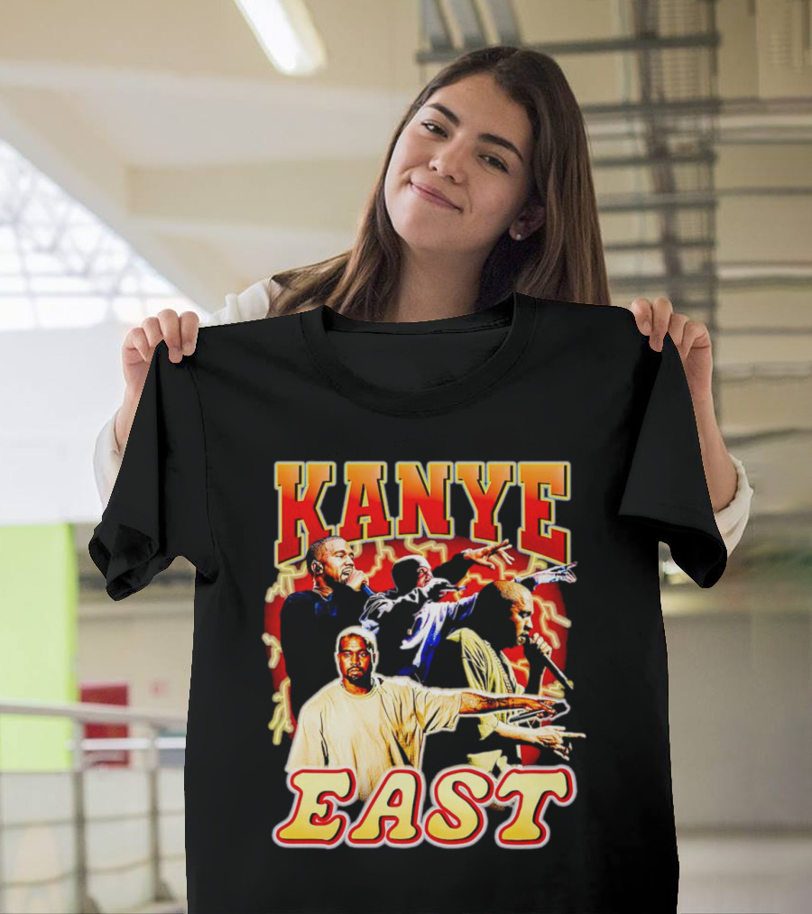Kanye East Vintage Concert Collage T-Shirt