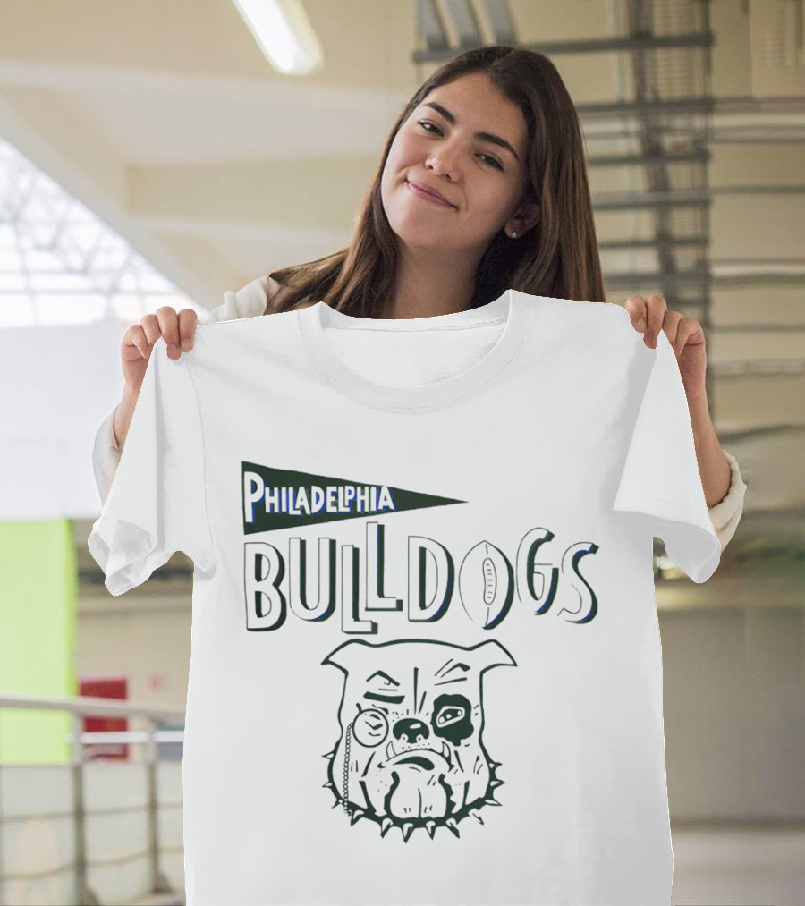Philadelphia Bulldogs Bulldogs Football T-Shirt