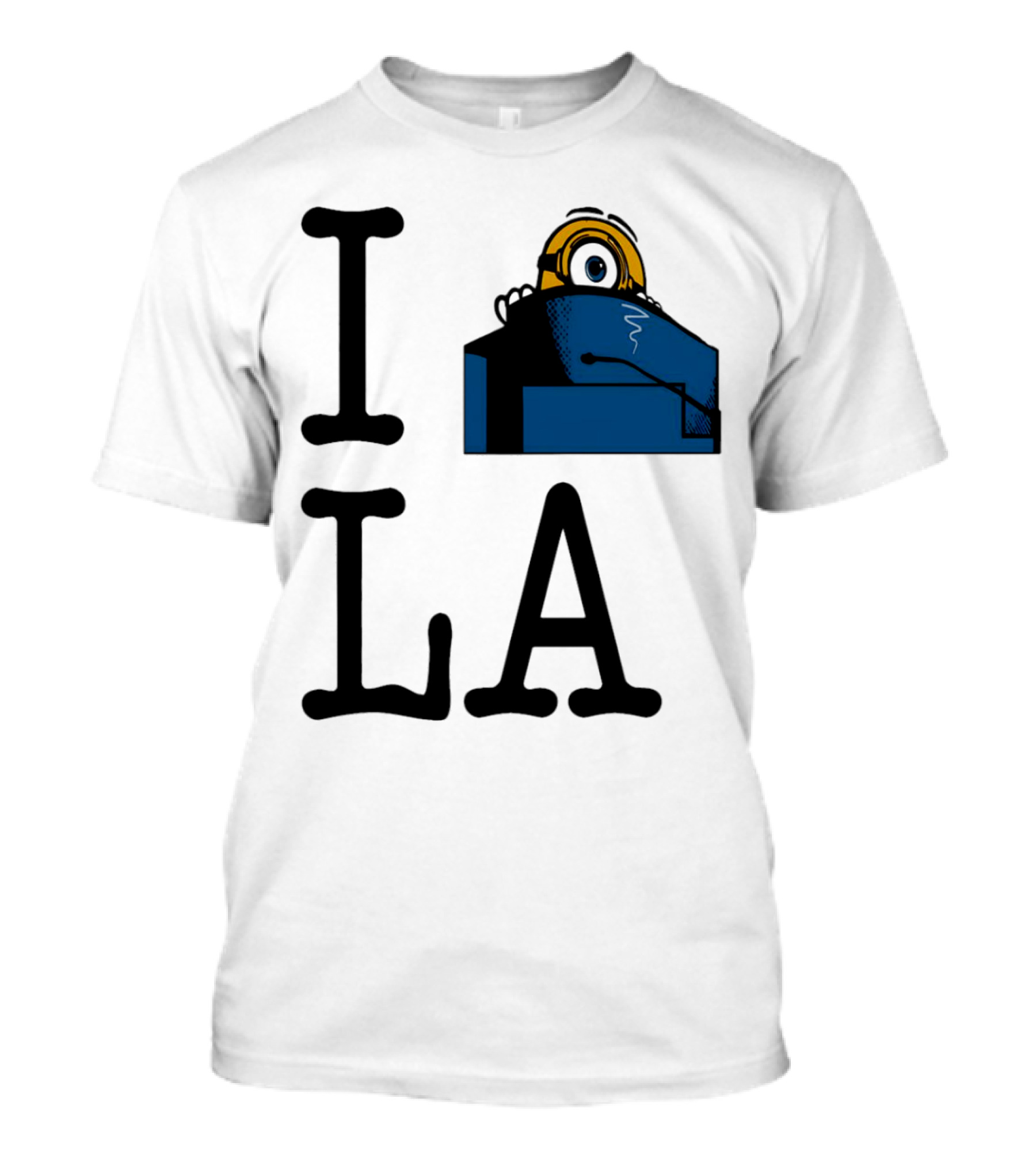 I Minion Yellow Guy LA T-Shirt
