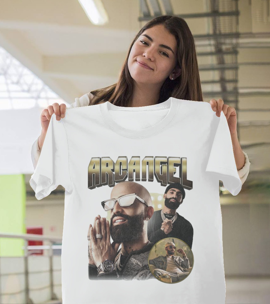 Arcangel Rapper Vintage Style Collage T-Shirt