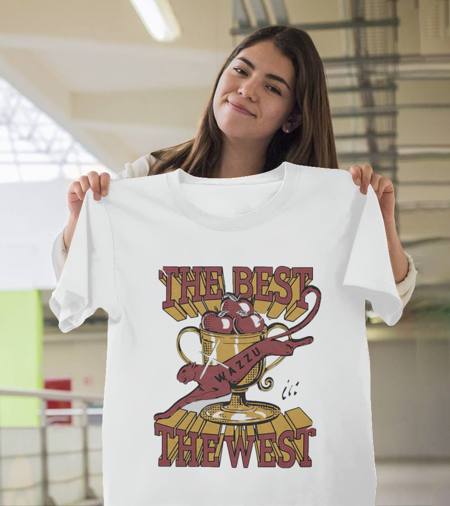 Wazzu The Best in the West Trophy Panther T-Shirt
