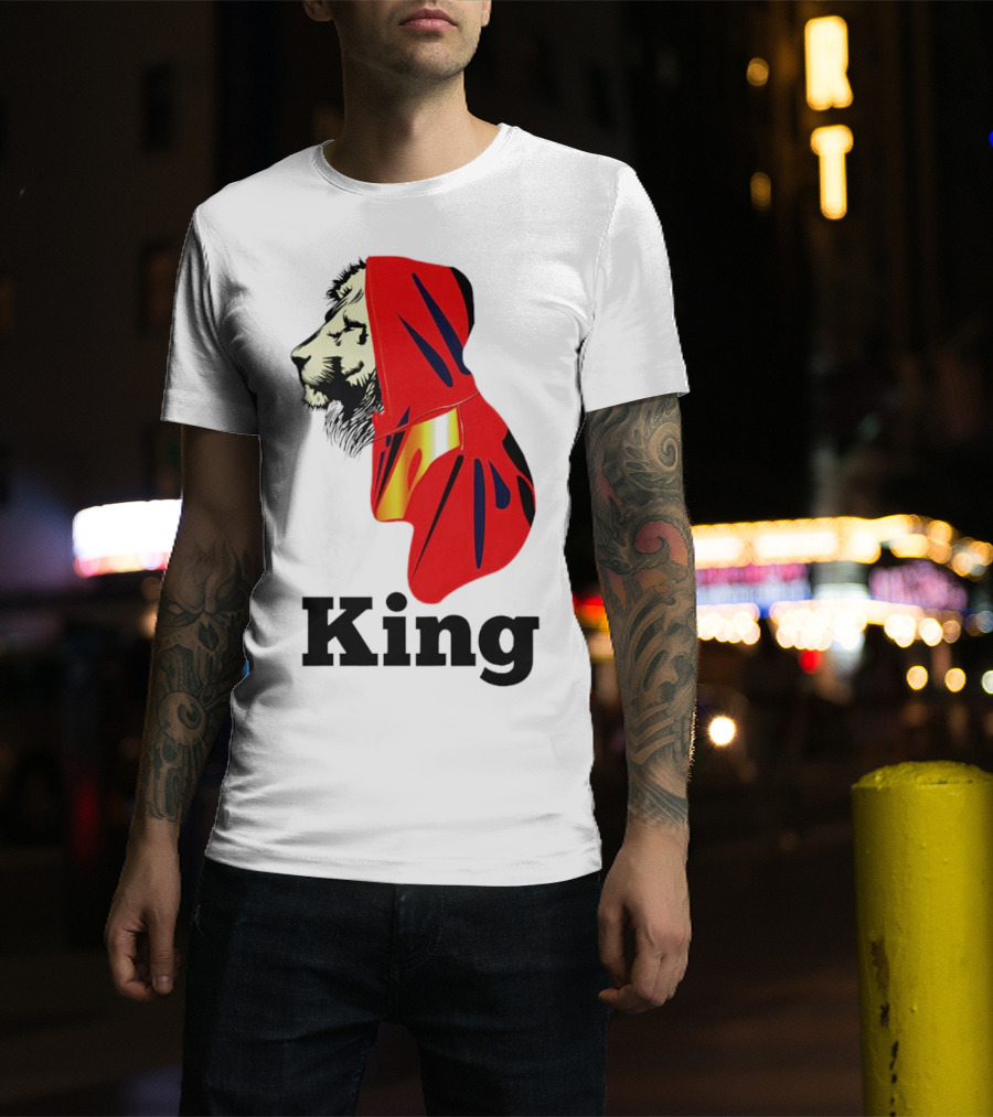 Jordan Travis King Lion In T-Shirt