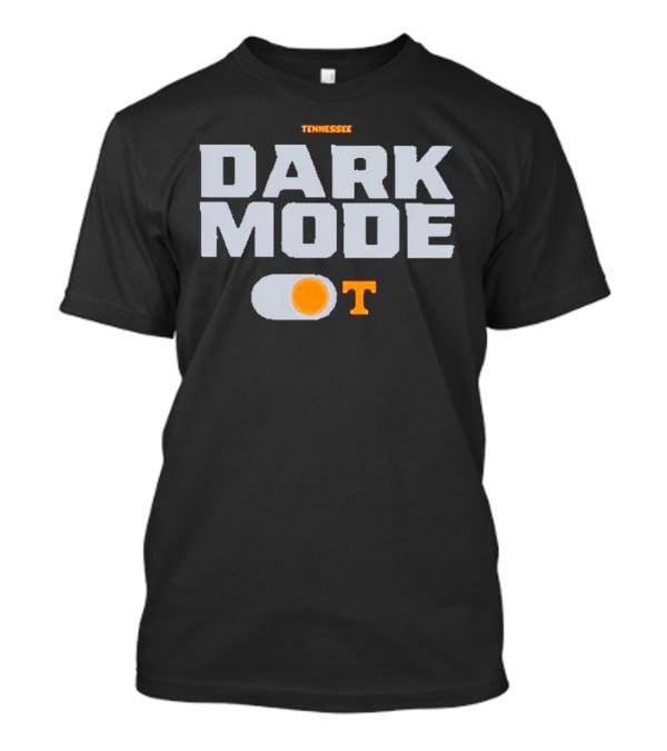 Tennessee Volunteers Dark Mode T With Switch T-Shirt