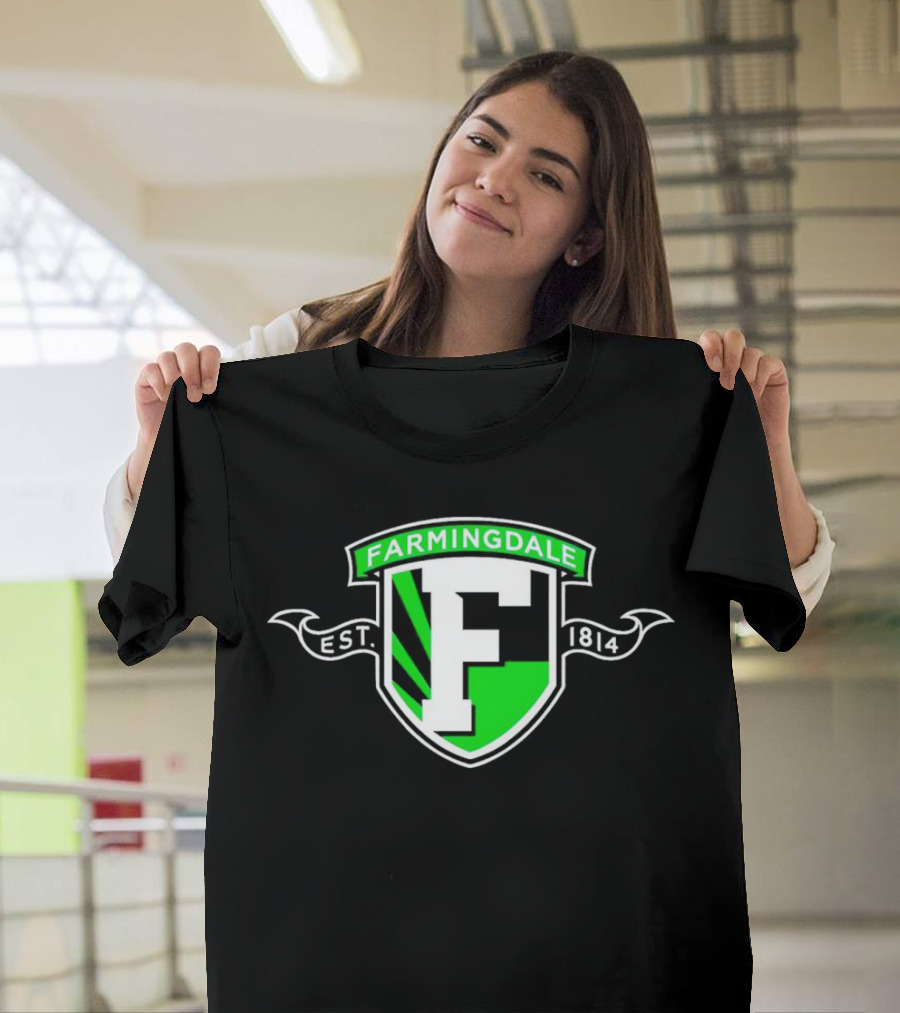 Farmingdale F Crest Est 1814 T-Shirt