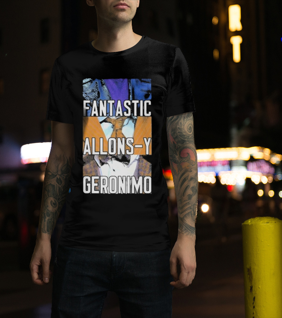 Doctor Who Fantastic Allons-Y Geronimo T-Shirt