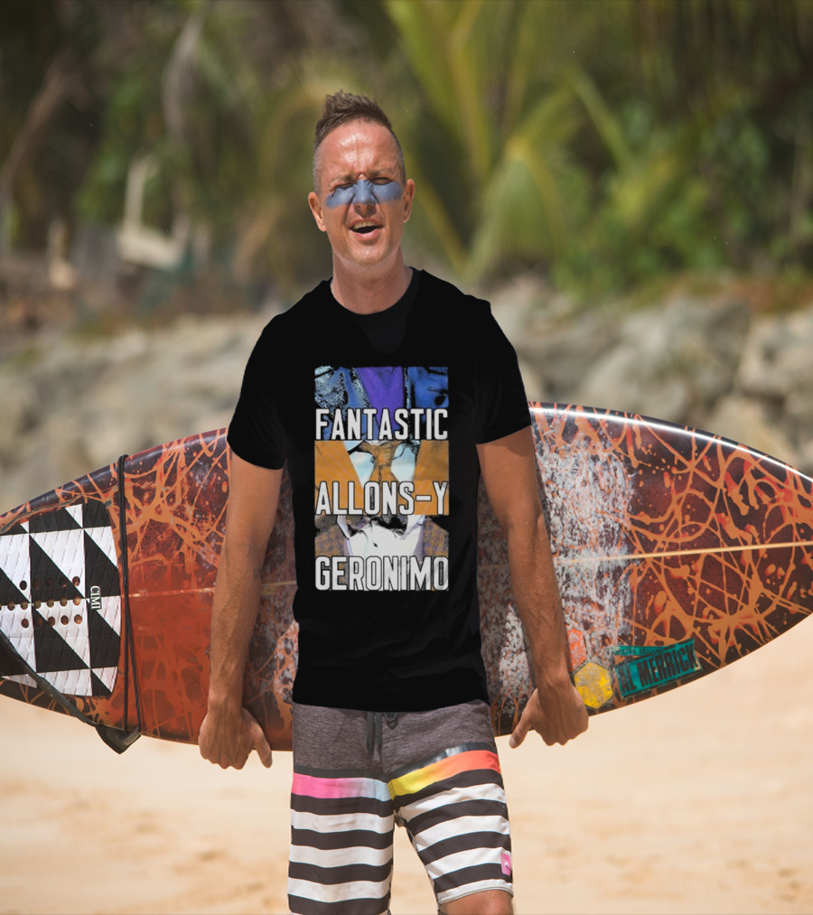 Doctor Who Fantastic Allons-Y Geronimo T-Shirt