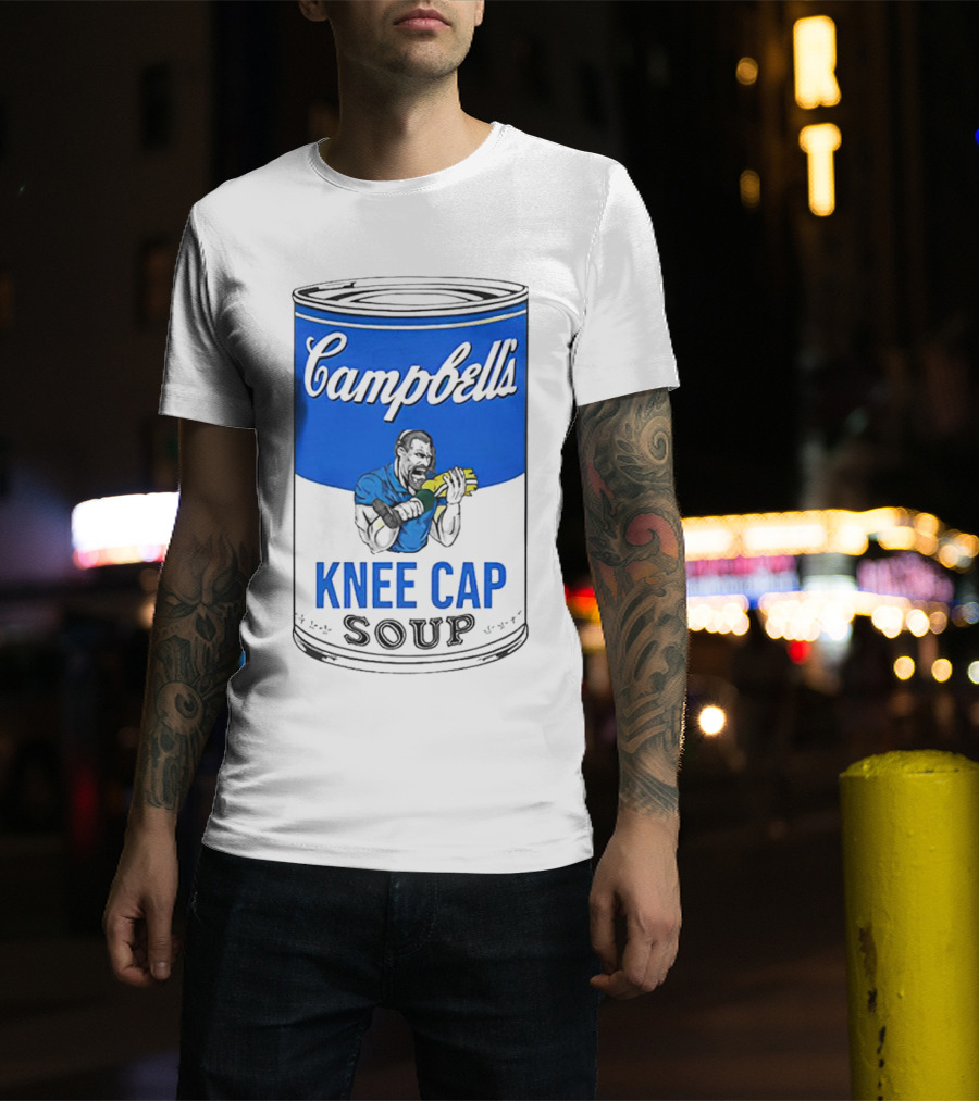 Campbell's Knee Cap Soup Dan Campbell Football Motivational T-Shirt