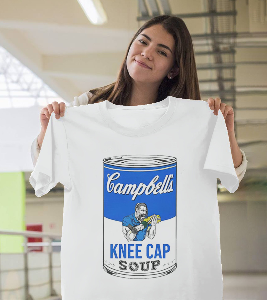Campbell's Knee Cap Soup Dan Campbell Football Motivational T-Shirt