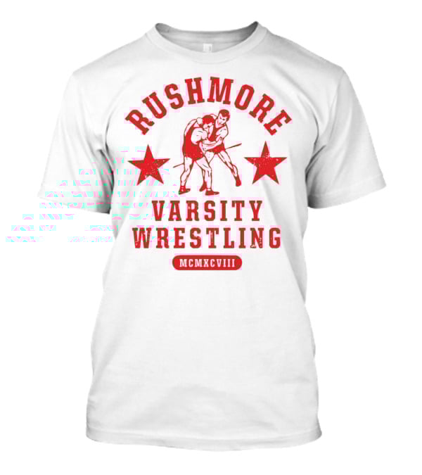 Rushmore Varsity Wrestling MCMXCVIII T-Shirt