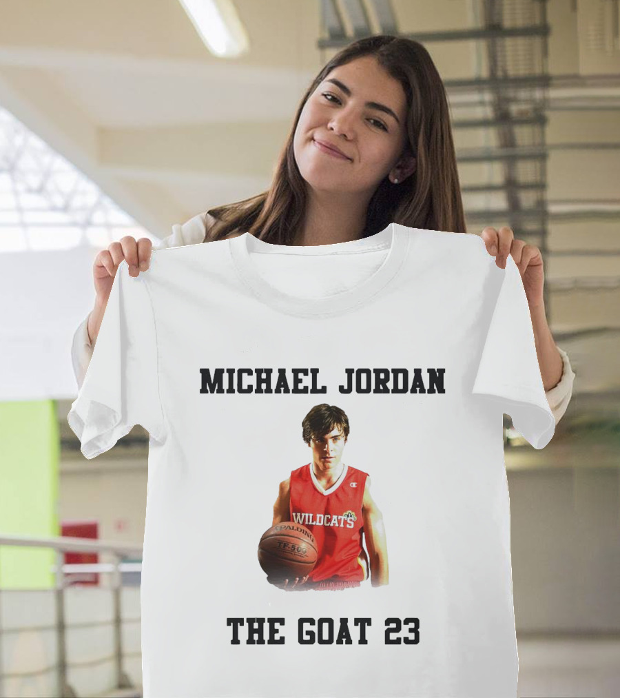 Michael Jordan Wildcats Troy Bolton The Goat 23 T-Shirt