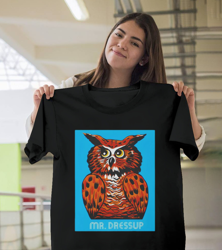 Craig Baird Mr Dressup Owl Retro T-Shirt