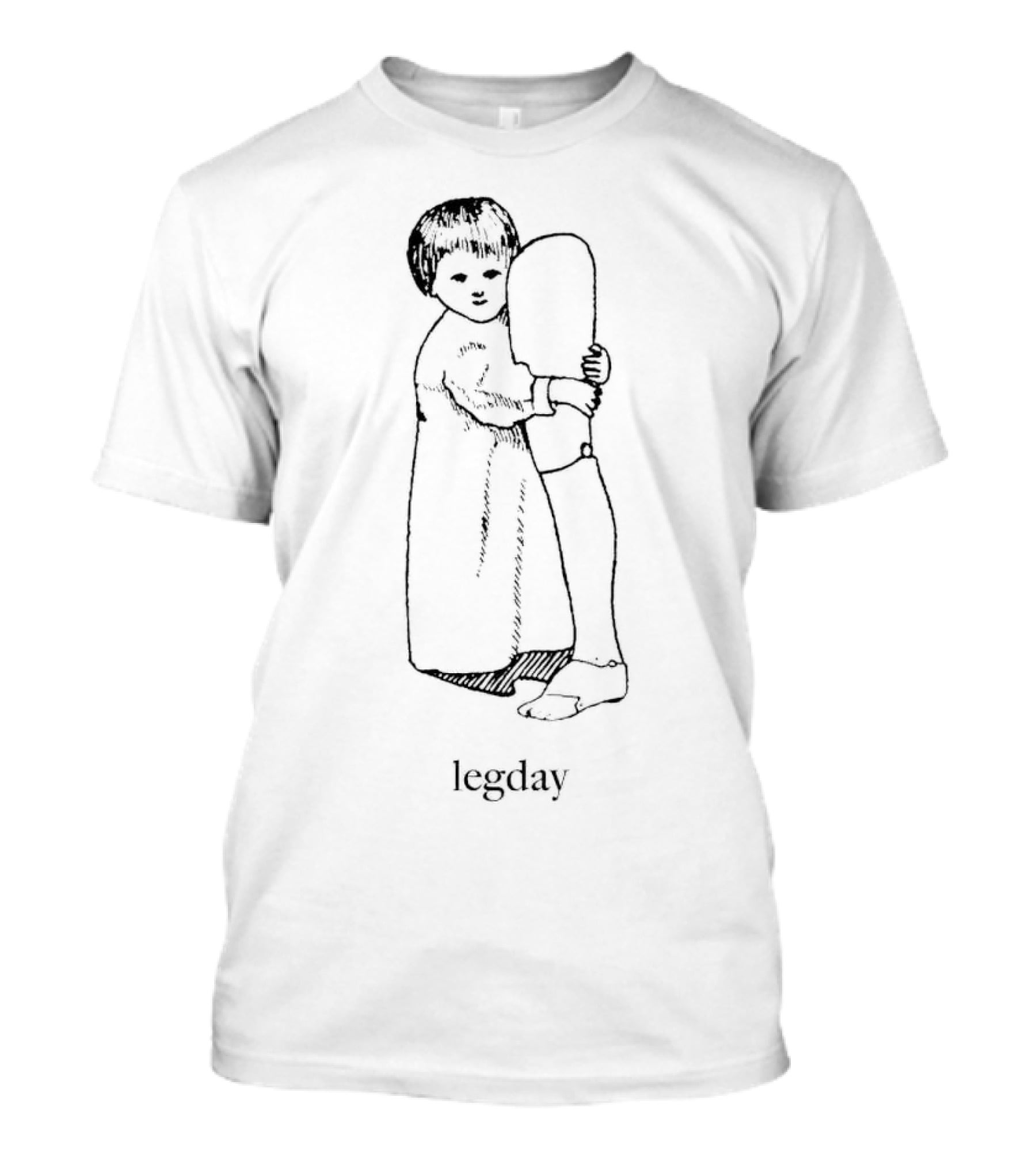 Leg Day Embrace Concept T-Shirt