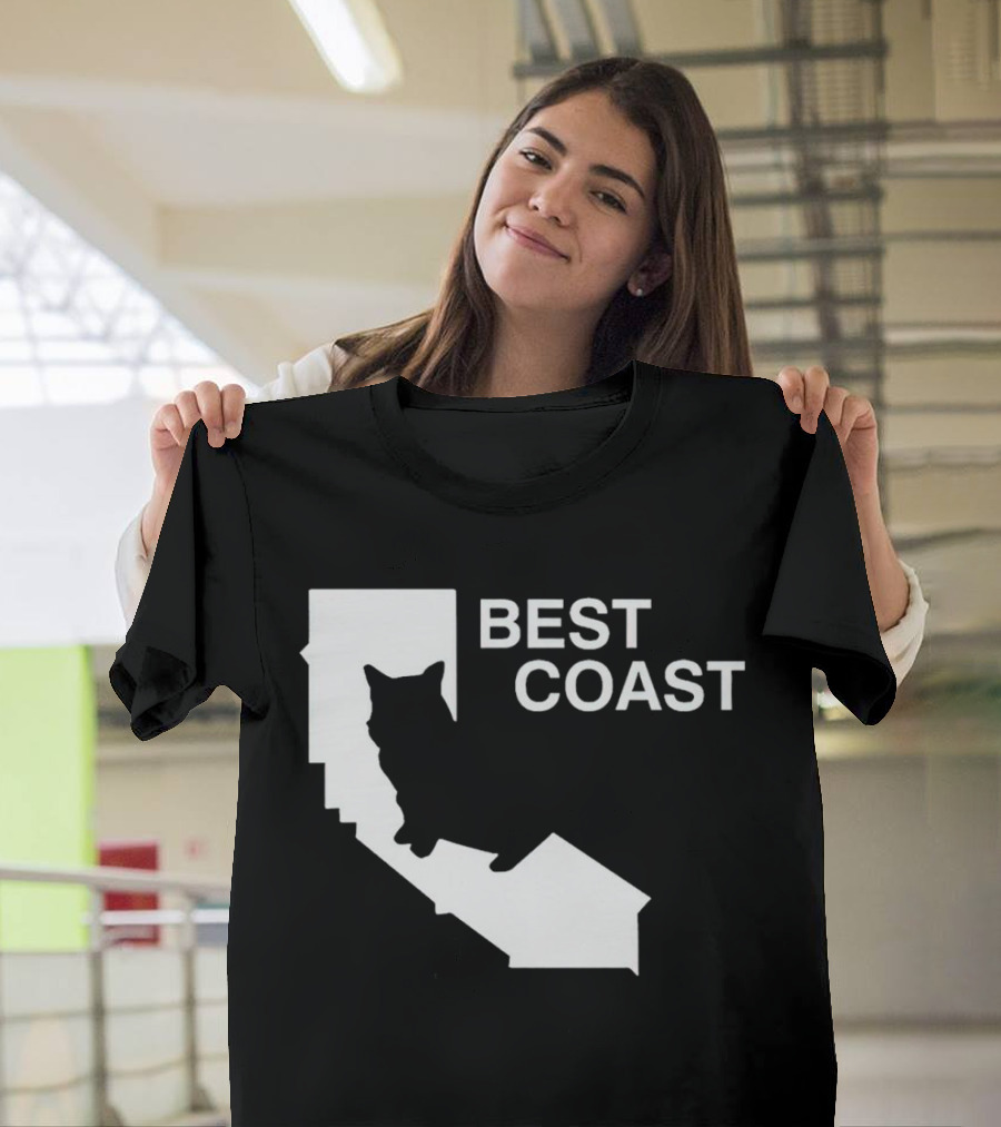 Hayley Williams Best Coast California Cat T-Shirt