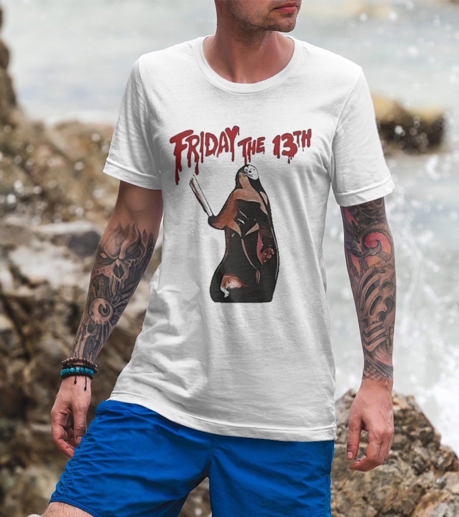Friday The 13th Nicki Minaj Horror Mashup T-Shirt