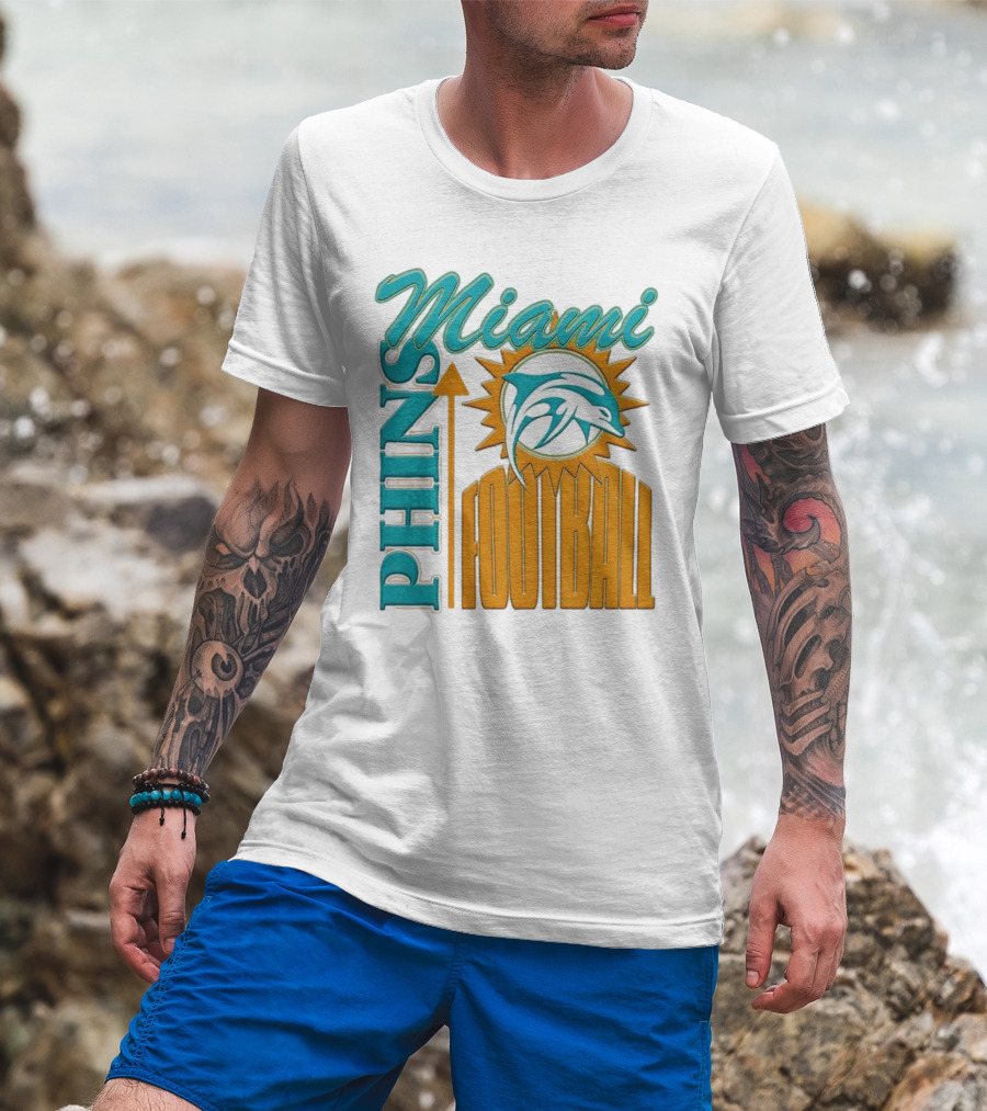 Miami Dolphins Phins Football T-Shirt