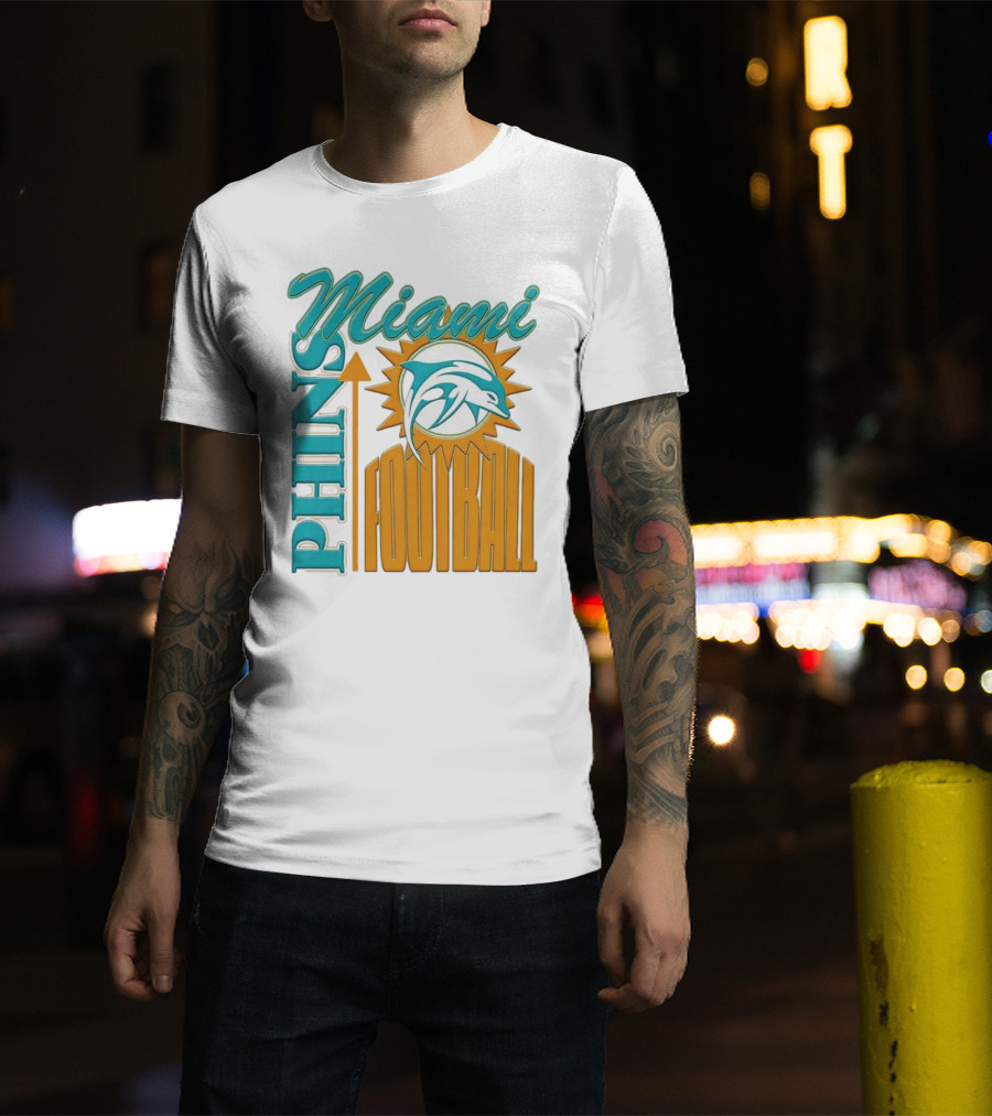 Miami Dolphins Phins Football T-Shirt