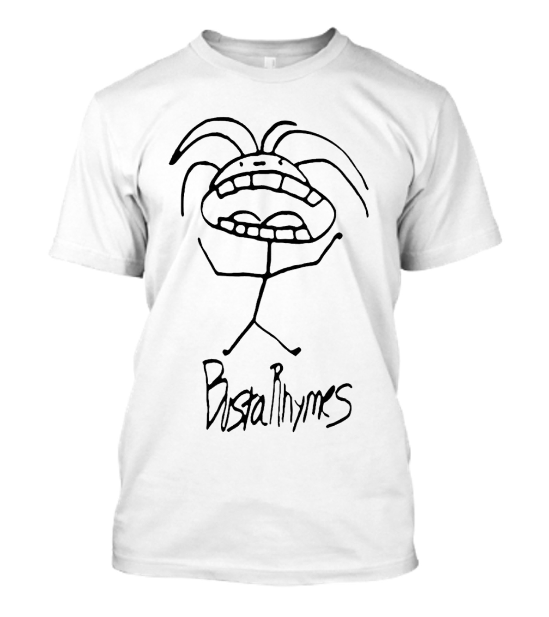Busta Rhymes Stick Figure Drawing T-Shirt