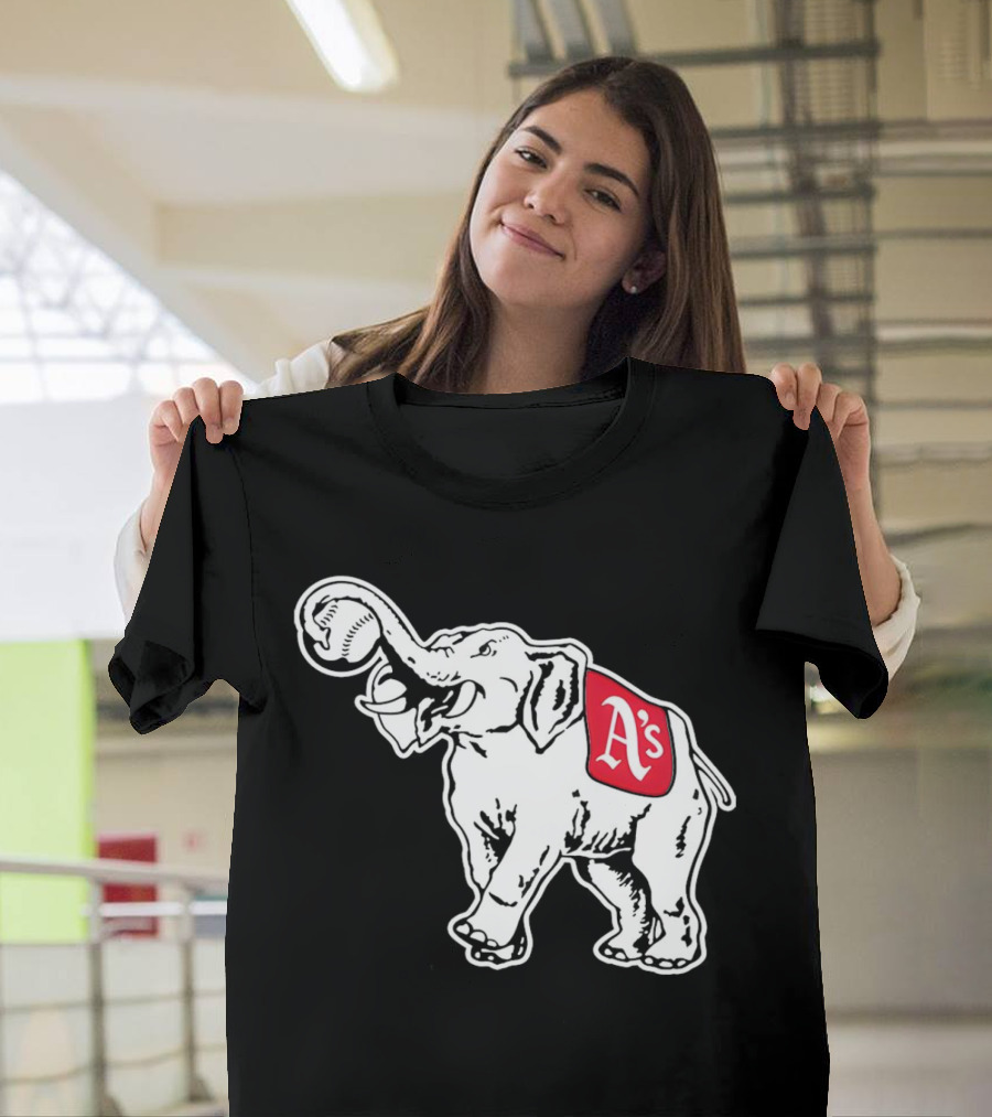 Philadelphia Athletics A's Elephant T-Shirt