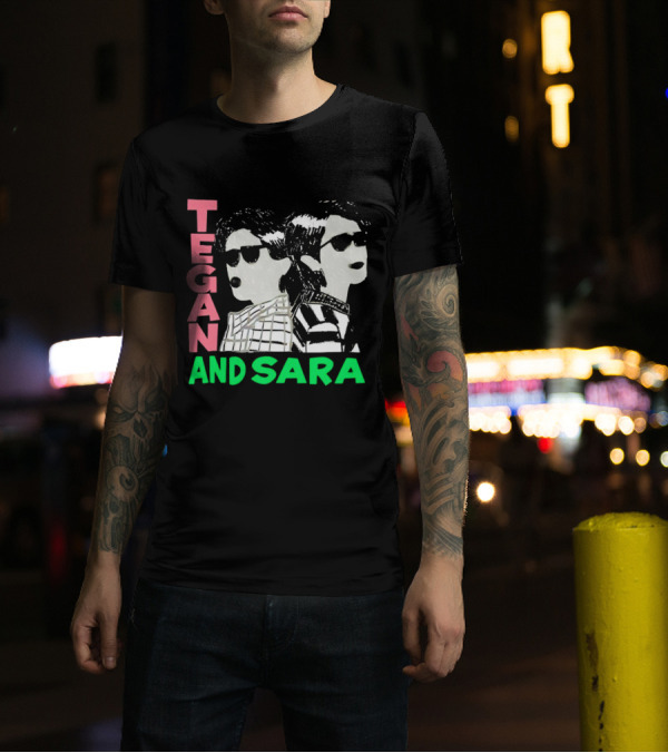 Tegan And Sara Duo Pop T-Shirt