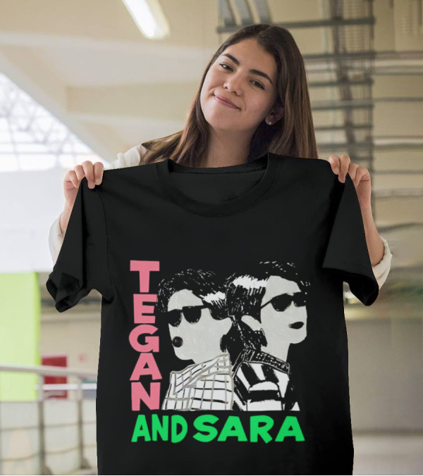 Tegan And Sara Duo Pop T-Shirt