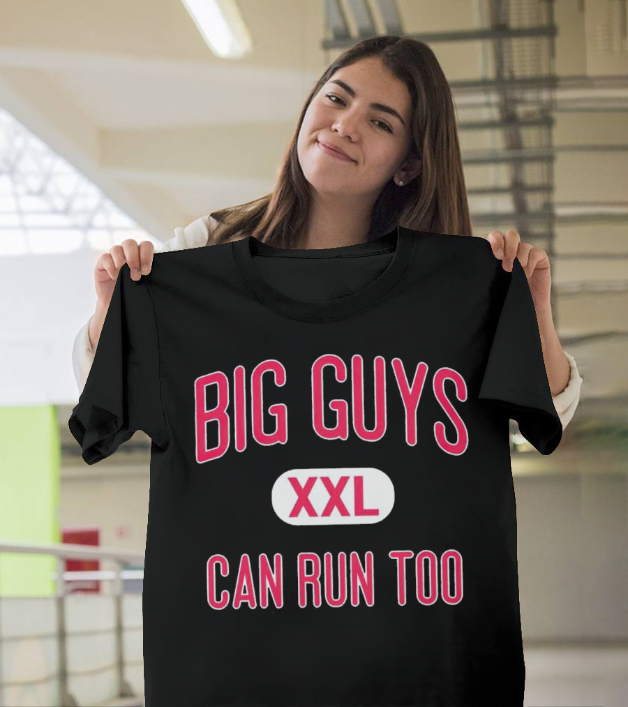Big Guys Can Run Too XXL T-Shirt