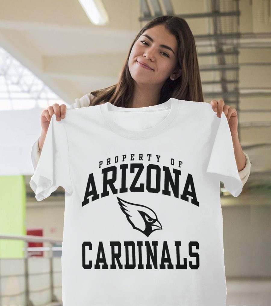 Property of Arizona Cardinals NFL Team T-Shirt