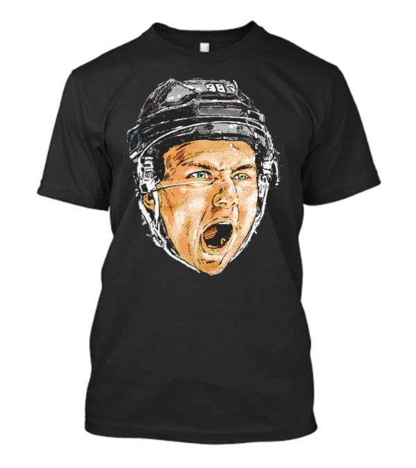 Connor Bedard Chicago Scream Hockey Helmet Sports Icon 98 T-Shirt