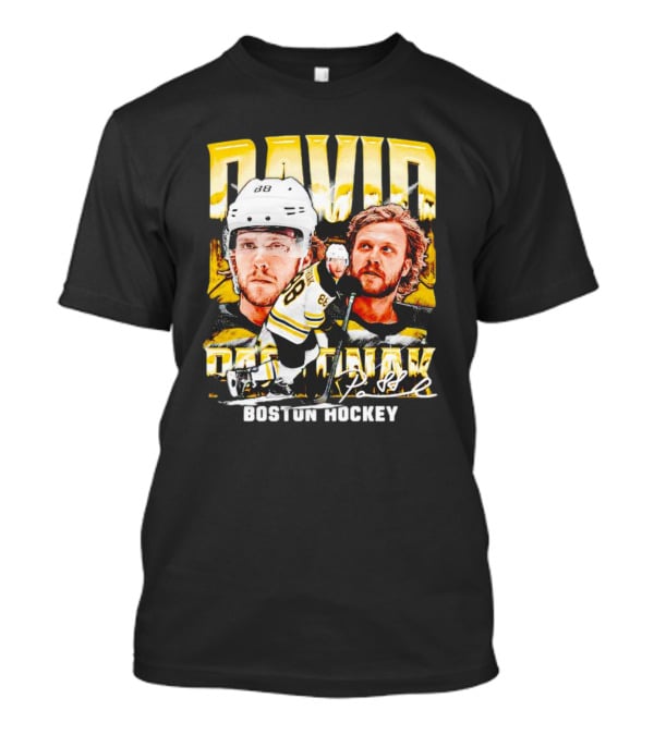 David Pastrnak Boston Hockey Vintage Sports 88 T-Shirt