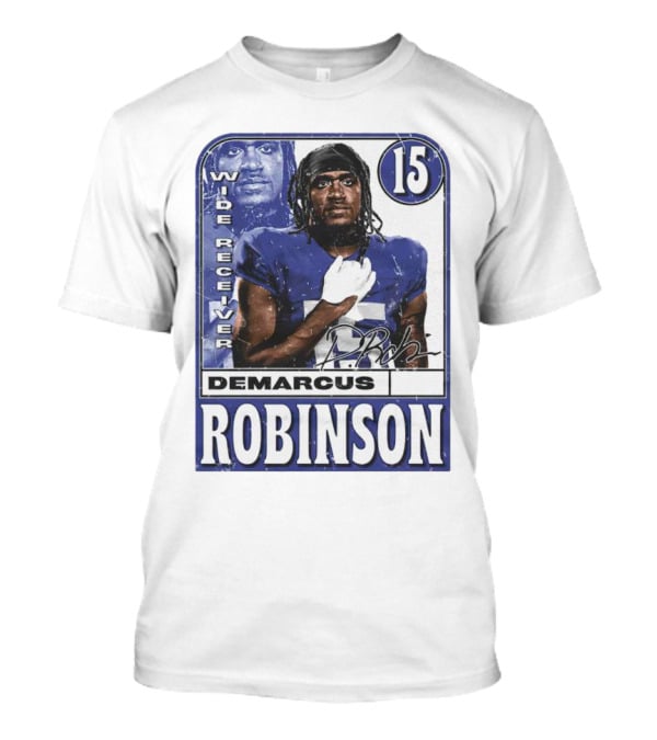 Demarcus Robinson Wide Receiver 15 Los Angeles R Card T-Shirt