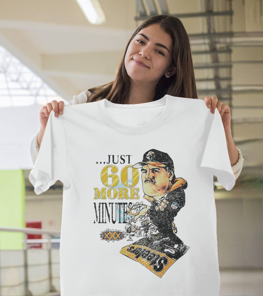 Pittsburgh Steelers Just 60 More Minutes Steelers Coach T-Shirt