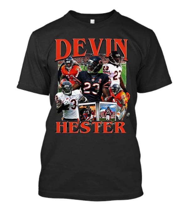Devin Hester Chicago Bears Football 23 NFL Legend T-Shirt